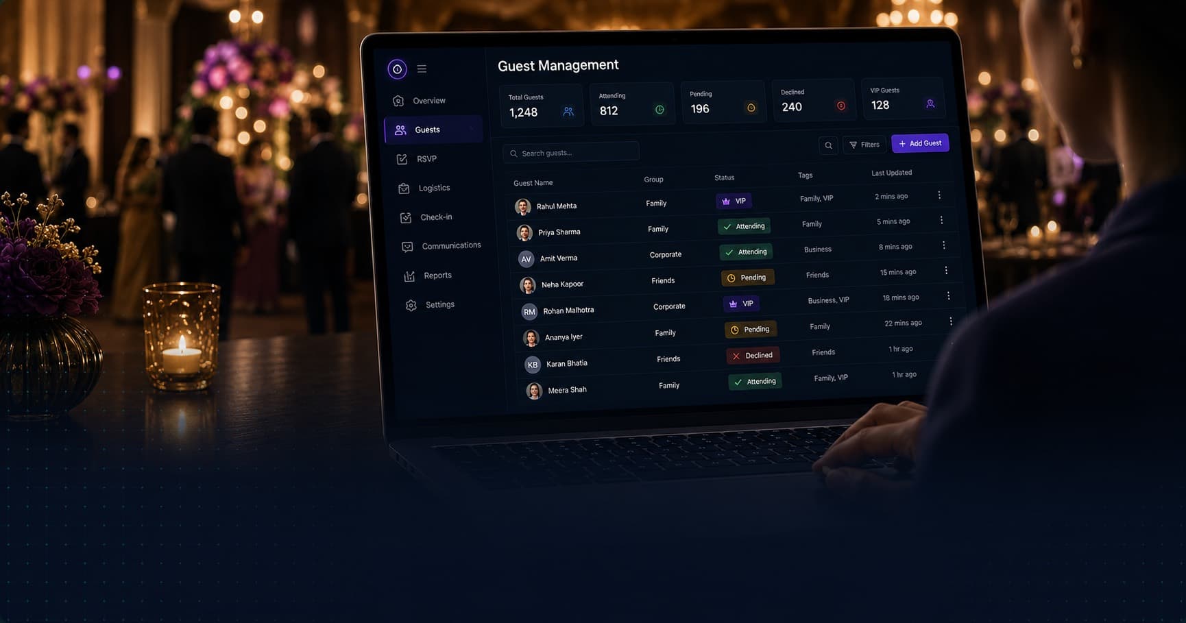 The Modern Guest Management Playbook for High-Touch Events — guest management